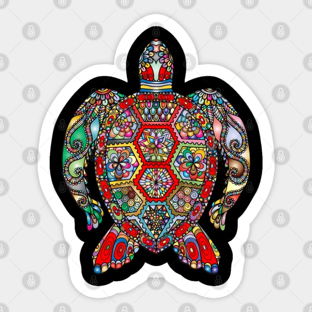 sea turtle art Sticker by Theblackberry